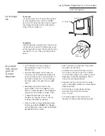 Предварительный просмотр 11 страницы GE Side-by-Side Built-In Refriger Owner'S Manual