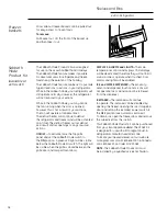 Предварительный просмотр 18 страницы GE Side-by-Side Built-In Refriger Owner'S Manual