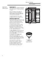 Предварительный просмотр 20 страницы GE Side-by-Side Built-In Refriger Owner'S Manual