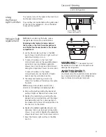 Предварительный просмотр 21 страницы GE Side-by-Side Built-In Refriger Owner'S Manual