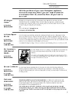 Предварительный просмотр 29 страницы GE Side-by-Side Built-In Refriger Owner'S Manual