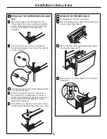 Preview for 29 page of GE SIDE-BY-SIDE REFRIGERATOR 26 Owner'S Manual And Installation Instructions