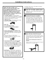 Предварительный просмотр 35 страницы GE SIDE-BY-SIDE REFRIGERATOR 26 Owner'S Manual And Installation Instructions