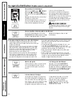 Preview for 64 page of GE SIDE-BY-SIDE REFRIGERATOR 26 Owner'S Manual And Installation Instructions