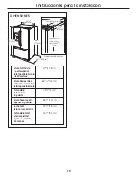 Preview for 119 page of GE SIDE-BY-SIDE REFRIGERATOR 26 Owner'S Manual And Installation Instructions