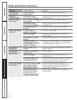 Preview for 134 page of GE SIDE-BY-SIDE REFRIGERATOR 26 Owner'S Manual And Installation Instructions