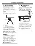 Preview for 13 page of GE Side by Side Refrigerators Installation Instructions Manual