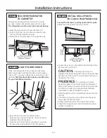 Preview for 14 page of GE Side by Side Refrigerators Installation Instructions Manual