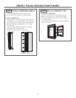 Preview for 22 page of GE Side by Side Refrigerators Installation Instructions Manual