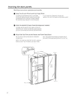 Preview for 22 page of GE SIDE-BY-SIDE REFRIRATOR 22 Installation And Owner'S Manual