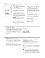 Preview for 103 page of GE SIDE-BY-SIDE REFRIRATOR 22 Installation And Owner'S Manual