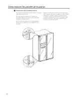 Preview for 110 page of GE SIDE-BY-SIDE REFRIRATOR 22 Installation And Owner'S Manual