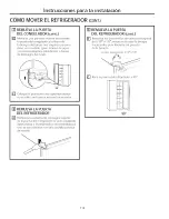 Preview for 114 page of GE SIDE-BY-SIDE REFRIRATOR 22 Installation And Owner'S Manual