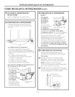 Preview for 118 page of GE SIDE-BY-SIDE REFRIRATOR 22 Installation And Owner'S Manual