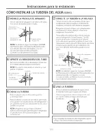 Preview for 122 page of GE SIDE-BY-SIDE REFRIRATOR 22 Installation And Owner'S Manual