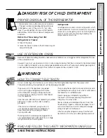 Preview for 3 page of GE SIDE-BY-SIDE REFRIRATOR 22 Installation & Owner'S Manual