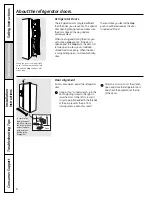 Preview for 8 page of GE SIDE-BY-SIDE REFRIRATOR 22 Installation & Owner'S Manual