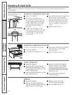 Preview for 14 page of GE SIDE-BY-SIDE REFRIRATOR 22 Installation & Owner'S Manual