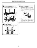 Preview for 23 page of GE SIDE-BY-SIDE REFRIRATOR 22 Installation & Owner'S Manual