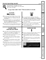 Preview for 27 page of GE SIDE-BY-SIDE REFRIRATOR 22 Installation & Owner'S Manual