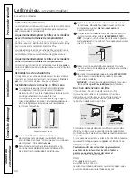 Preview for 44 page of GE SIDE-BY-SIDE REFRIRATOR 22 Installation & Owner'S Manual