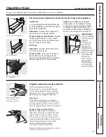 Preview for 45 page of GE SIDE-BY-SIDE REFRIRATOR 22 Installation & Owner'S Manual