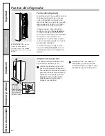 Preview for 82 page of GE SIDE-BY-SIDE REFRIRATOR 22 Installation & Owner'S Manual