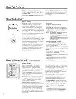 Preview for 6 page of GE SIDE-BY-SIDE REFRIRATOR 22 Owners And Installation Manual