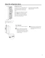 Preview for 13 page of GE SIDE-BY-SIDE REFRIRATOR 22 Owners And Installation Manual