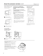 Preview for 16 page of GE SIDE-BY-SIDE REFRIRATOR 22 Owners And Installation Manual