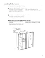 Preview for 23 page of GE SIDE-BY-SIDE REFRIRATOR 22 Owners And Installation Manual