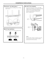 Preview for 33 page of GE SIDE-BY-SIDE REFRIRATOR 22 Owners And Installation Manual