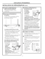 Preview for 77 page of GE SIDE-BY-SIDE REFRIRATOR 22 Owners And Installation Manual