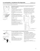 Preview for 101 page of GE SIDE-BY-SIDE REFRIRATOR 22 Owners And Installation Manual