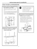 Preview for 116 page of GE SIDE-BY-SIDE REFRIRATOR 22 Owners And Installation Manual