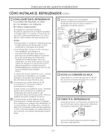 Preview for 121 page of GE SIDE-BY-SIDE REFRIRATOR 22 Owners And Installation Manual