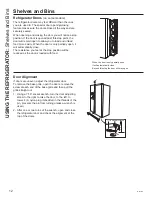 Preview for 12 page of GE SIDE-BY-SIDE REFRIRATOR 22 Owner'S Manual & Installation Instructions