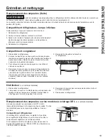 Предварительный просмотр 59 страницы GE SIDE-BY-SIDE REFRIRATOR 22 Owner'S Manual & Installation Instructions