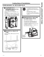 Предварительный просмотр 61 страницы GE SIDE-BY-SIDE REFRIRATOR 22 Owner'S Manual & Installation Instructions