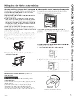 Предварительный просмотр 95 страницы GE SIDE-BY-SIDE REFRIRATOR 22 Owner'S Manual & Installation Instructions