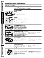 Preview for 6 page of GE SIDE-BY-SIDE REFRIRATOR 22 Owner'S Manual And Installation Instructions