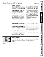 Preview for 9 page of GE SIDE-BY-SIDE REFRIRATOR 22 Owner'S Manual And Installation Instructions