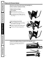 Preview for 16 page of GE SIDE-BY-SIDE REFRIRATOR 22 Owner'S Manual And Installation Instructions