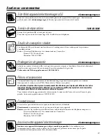 Preview for 41 page of GE SIDE-BY-SIDE REFRIRATOR 22 Owner'S Manual And Installation Instructions