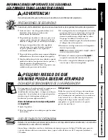 Preview for 43 page of GE SIDE-BY-SIDE REFRIRATOR 22 Owner'S Manual And Installation Instructions