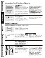 Предварительный просмотр 40 страницы GE SIDE-BY-SIDE REFRIRATOR 22 Owner'S Manual