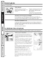 Предварительный просмотр 42 страницы GE SIDE-BY-SIDE REFRIRATOR 22 Owner'S Manual