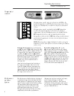 Preview for 8 page of GE Side-by-Side Stainless Steel Free-Standing Refrigerators Owner'S Manual