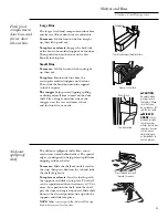 Preview for 13 page of GE Side-by-Side Stainless Steel Free-Standing Refrigerators Owner'S Manual