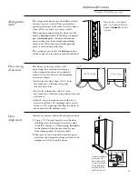 Preview for 15 page of GE Side-by-Side Stainless Steel Free-Standing Refrigerators Owner'S Manual